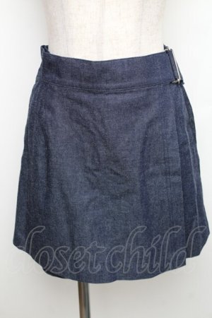 画像: MILK / Wrap キュロット  青 S-25-12-30-050-ML-PA-AS-ZS