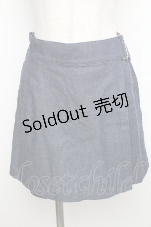 画像: MILK / Wrap キュロット  青S-25-12-30-050-ML-PA-AS-ZT587