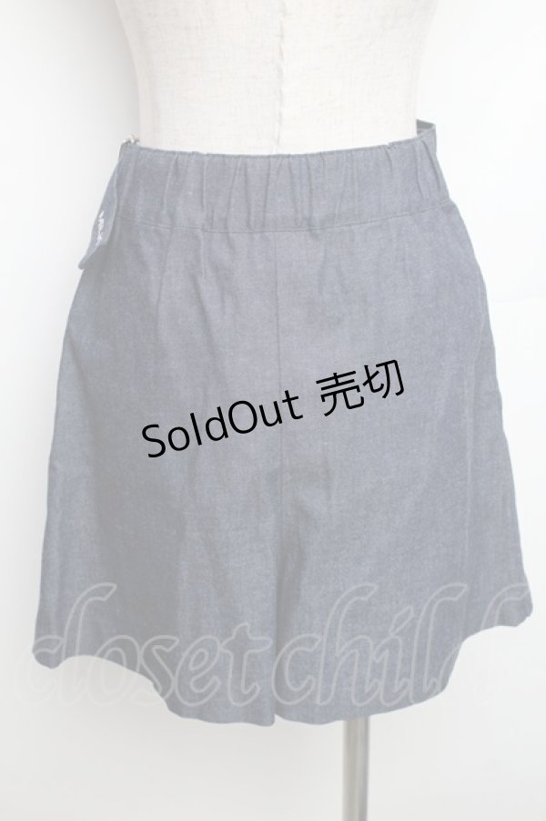 画像2: MILK / Wrap キュロット  青S-25-12-30-050-ML-PA-AS-ZT587 (2)