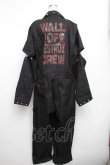 画像2: DESTROY狂 / バックプリントオールインワン  黒 S-25-12-30-057-PU-TS-HR-ZS (2)