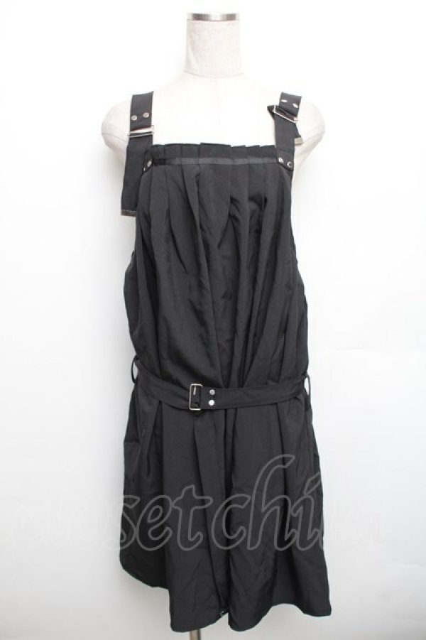 画像1: Drug Honey / ジャンパースカート  黒 S-25-12-30-059-PU-OP-HR-ZS (1)