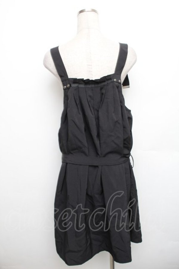 画像2: Drug Honey / ジャンパースカート  黒 S-25-12-30-059-PU-OP-HR-ZS (2)