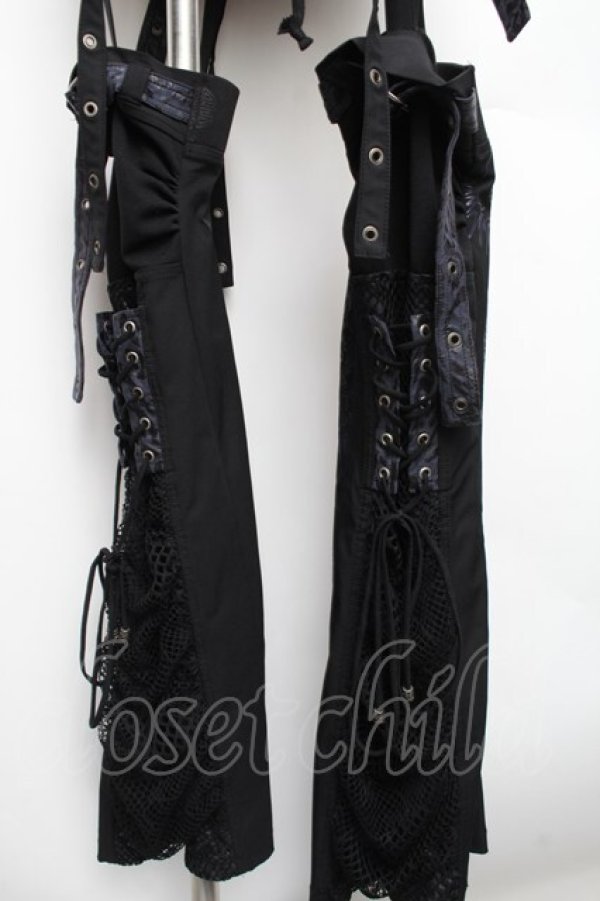 画像4: Qutie Frash / セパレートパンツ  黒 S-25-12-30-060-QU-PA-AS-ZS (4)