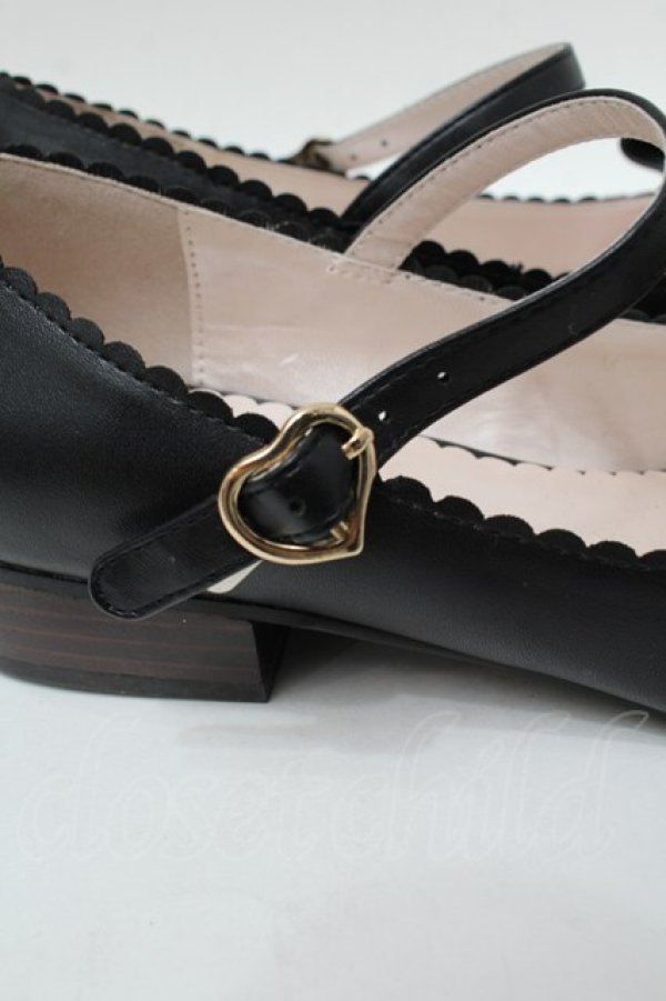 画像4: BABY,THE STARS SHINE BRIGHT / リルリボンシューズ M 黒 S-25-12-30-006-BA-SH-HR-ZS (4)