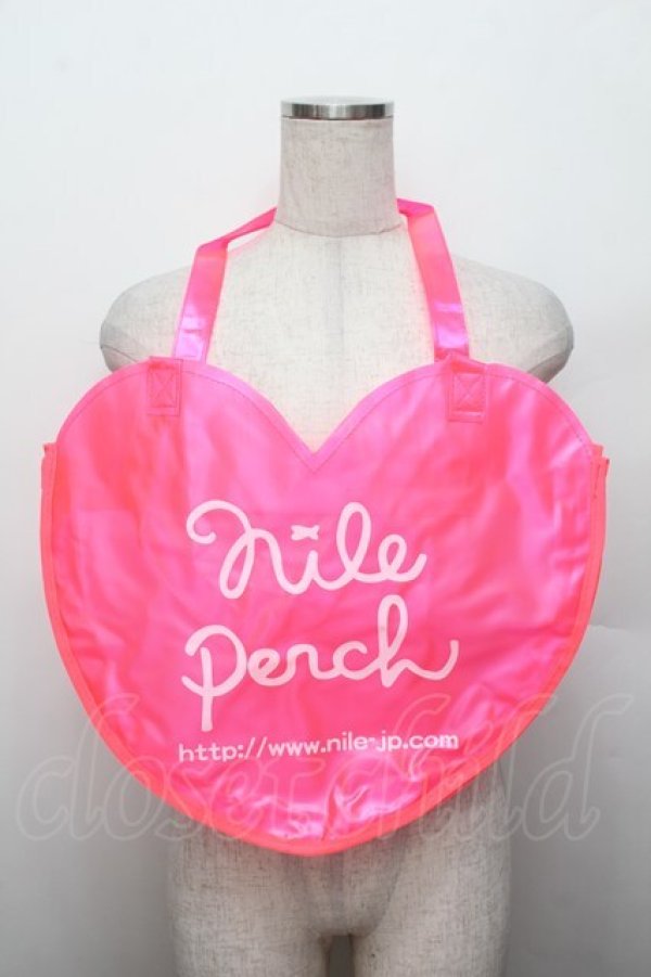 画像1: Nile Perch / ハートバッグ  ピンク S-25-12-30-009-LO-BG-AS-ZS (1)