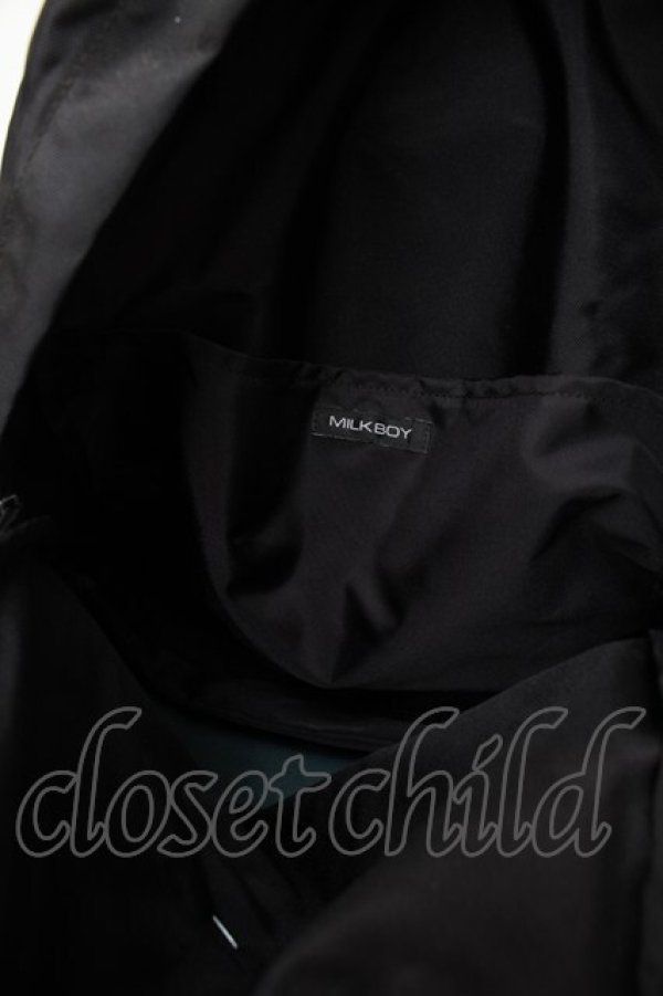 画像3: MILKBOY / ロゴリュック  黒 S-25-12-30-010-MB-BG-AS-ZS (3)