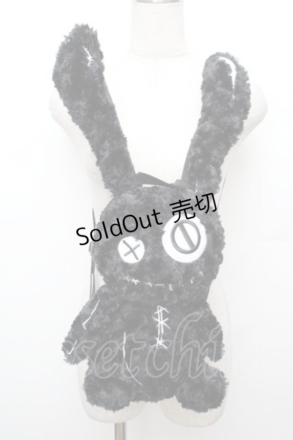 画像1: NieR Clothing / NieRちゃんぬいぐるみリュック  黒 S-25-12-30-011-PU-BG-HR-ZS (1)