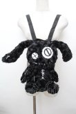 画像2: NieR Clothing / NieRちゃんぬいぐるみリュック  黒 S-25-12-30-011-PU-BG-HR-ZS (2)
