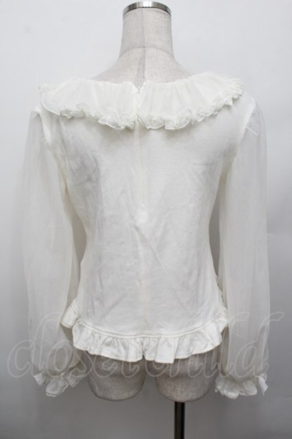 画像3: Angelic Pretty / Whip Fallカットソー  アイボリー S-25-12-30-014-AP-TO-HR-ZS (3)