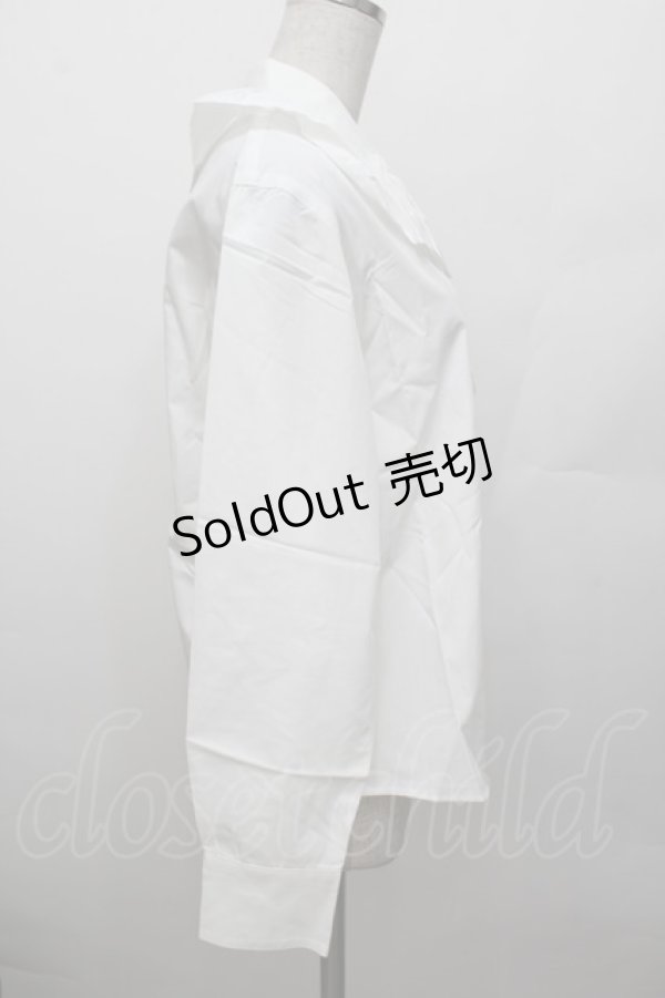 画像2: MILKBOY / フリルブラウス  白 S-25-12-30-015-MB-BL-AS-ZS (2)