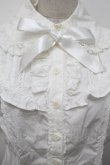 画像2: Angelic Pretty / ヨーク襟ブラウス  白 S-25-12-30-018-AP-TO-HR-ZS (2)