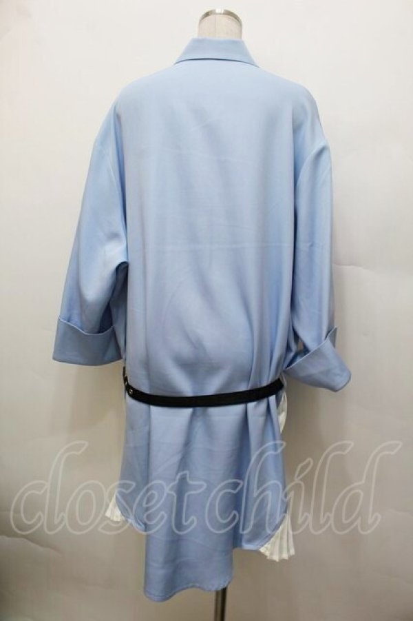 画像3: IRO+IRO / 美容師のこなれシャツ  サックス S-25-12-30-019-LO-BL-AS-ZS (3)