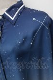 画像2: IRO+IRO / 星座瞬くグラデーションシャツ  紺 S-25-12-30-021-LO-BL-AS-ZS (2)