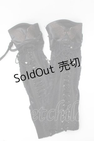 画像: Ozz On / レッグカバー  黒 S-25-12-30-003-OO-ZA-AS-ZS