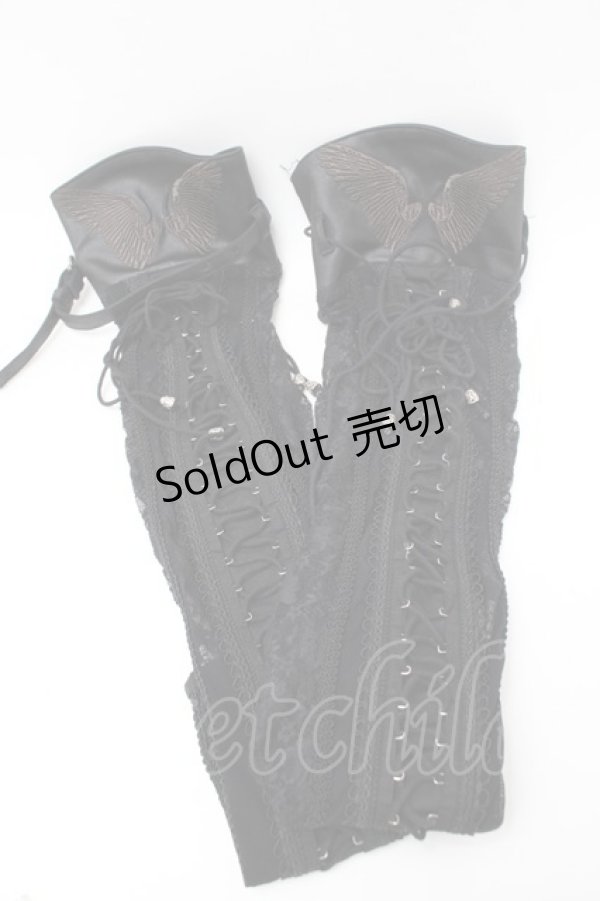 画像1: Ozz On / レッグカバー  黒 S-25-12-30-003-OO-ZA-AS-ZS (1)