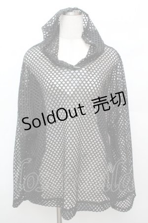 画像: VOLCAN&APHRODITE / メッシュロンT  黒 S-25-12-30-028-LO-TS-HR-ZS