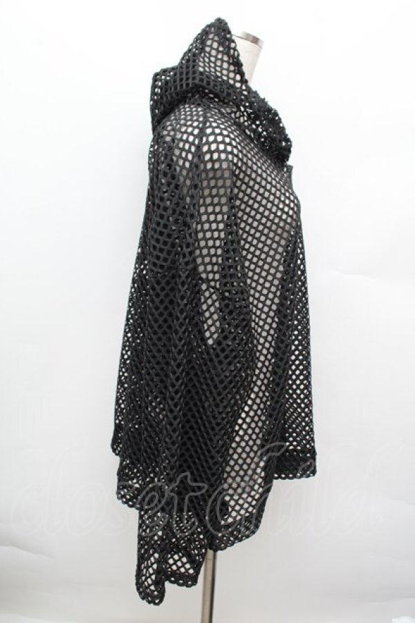 画像2: VOLCAN&APHRODITE / メッシュロンT  黒 S-25-12-30-028-LO-TS-HR-ZS (2)