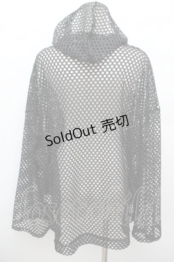 画像3: VOLCAN&APHRODITE / メッシュロンT  黒 S-25-12-30-028-LO-TS-HR-ZS (3)