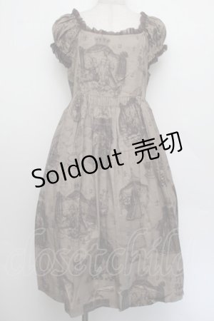 画像: Jane Marple / ダイナスティワンピース  カーキ S-26-01-04-039-JM-OP-AS-ZS