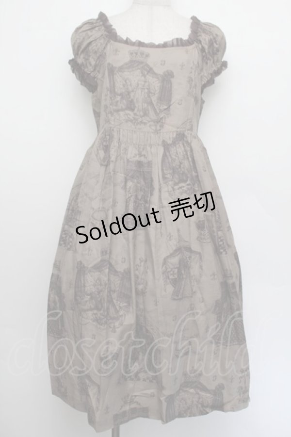 画像1: Jane Marple / ダイナスティワンピース  カーキ S-26-01-04-039-JM-OP-AS-ZS (1)