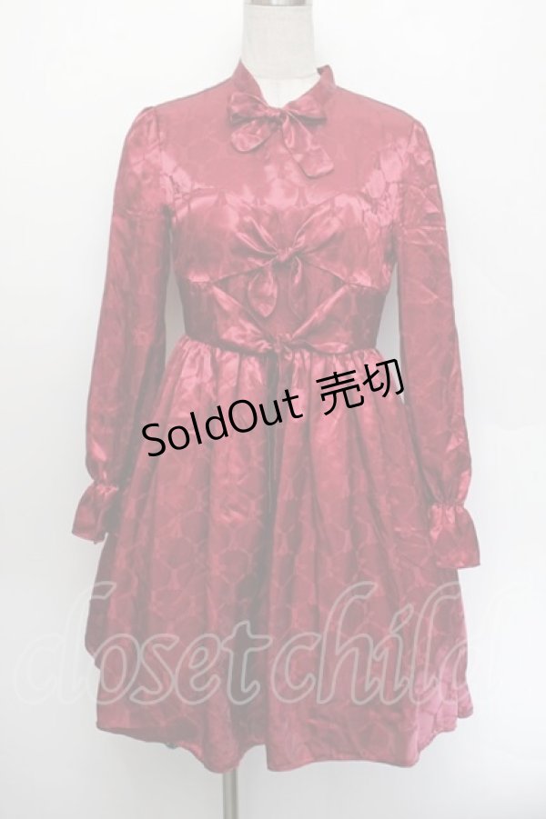 画像1: MILK / ガーデンDress  アップルワイン S-26-01-04-040-ML-OP-HR-ZS (1)