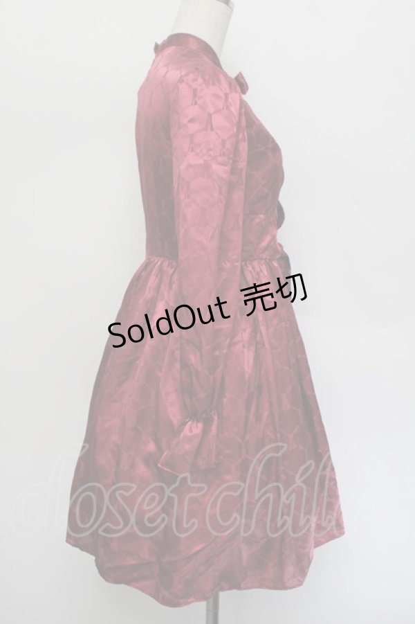 画像2: MILK / ガーデンDress  アップルワイン S-26-01-04-040-ML-OP-HR-ZS (2)