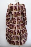 画像4: Jane Marple / Royal Stampワンピース  ワイン S-26-01-04-041-JM-OP-AS-ZS (4)