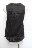 画像3: axes femme / フリルレースベスト  黒 S-26-01-04-016-AX-BL-HR-ZS (3)
