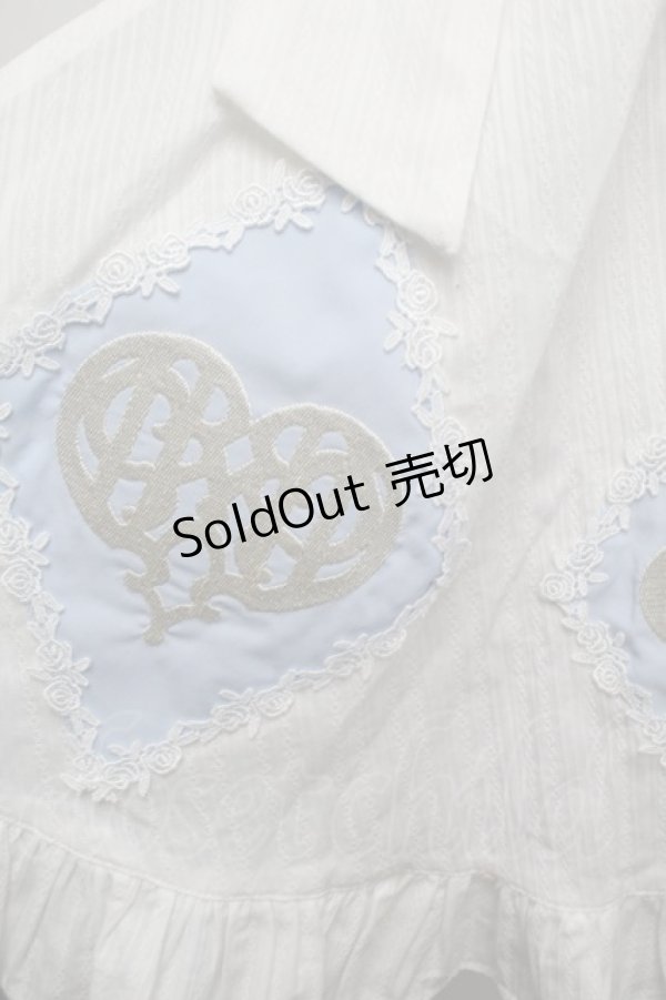画像2: 絵本少女（海外ロリータブランド） / アリスエプロン  白 S-26-01-04-021-LO-OP-AS-ZS (2)