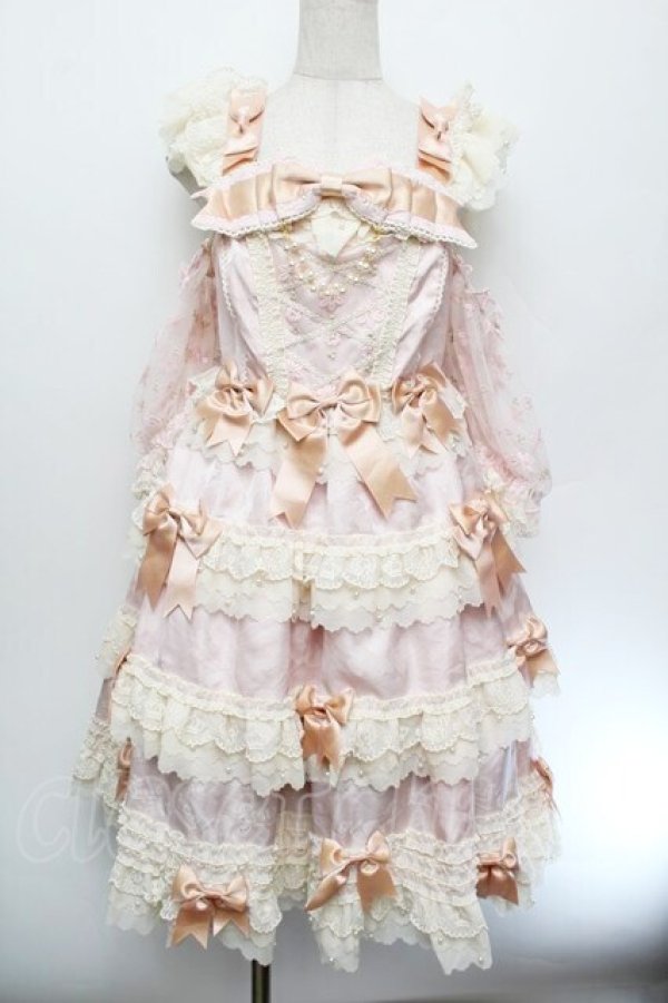 画像1: Classical Puppets / Gateau de Antoinetteスペシャルワンピース  ピンク S-26-01-04-025-PU-OP-AS-ZS (1)