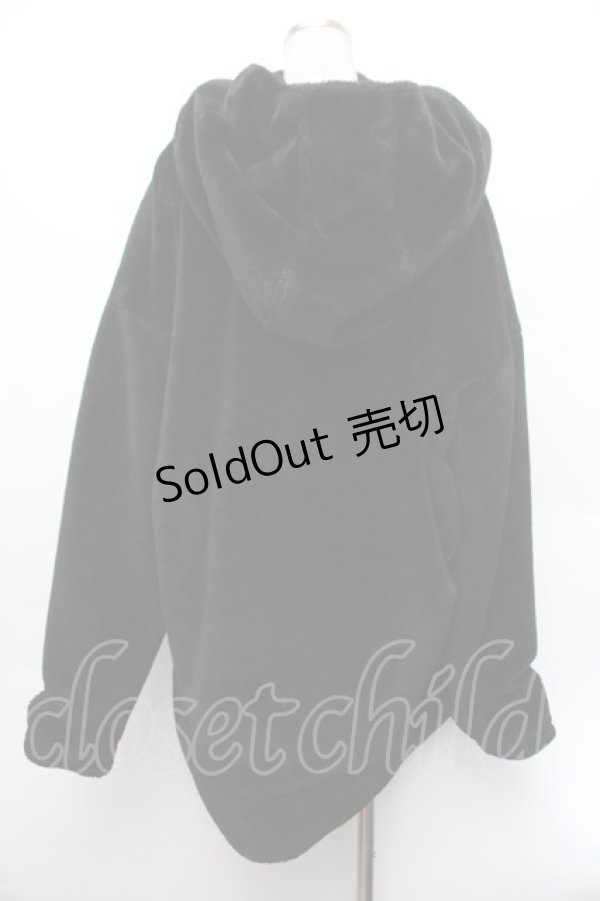 画像3: CIVARIZE / ビックシルエットボアパーカー  黒 S-26-01-08-033-GO-TO-HR-ZS (3)