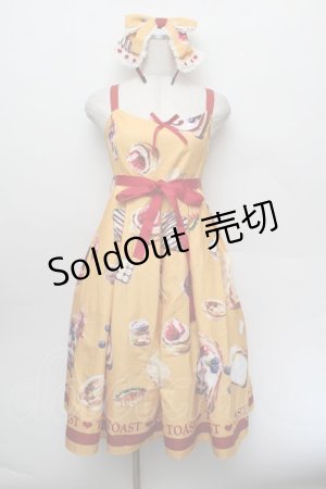 画像: LOLITA / ジャンパースカート  からし S-26-01-08-035-LO-OP-AS-ZS