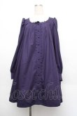 画像1: Sheglit / クロスリボンフレアワンピース  紫 S-26-01-08-049-EL-OP-AS-ZS (1)
