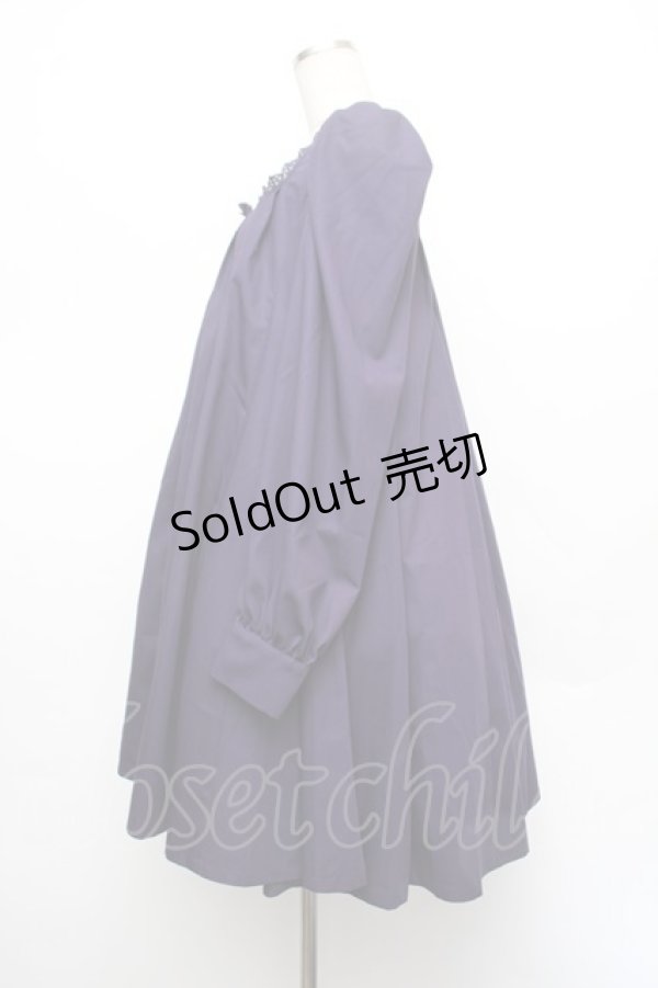 画像2: Sheglit / クロスリボンフレアワンピース  紫 S-26-01-08-049-EL-OP-AS-ZS (2)