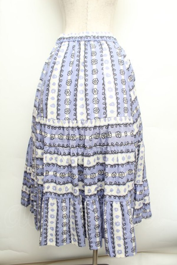 画像3: Jane Marple Dans Le Salon / Autumn gardenスウィッチングスカート  ラベンダー S-26-01-08-060-JM-SK-HR-ZS (3)