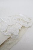 画像3: m petit by misako / AMCSレーシーリボンレース  濃白 S-26-01-08-001-LO-ZA-TK-ZS (3)