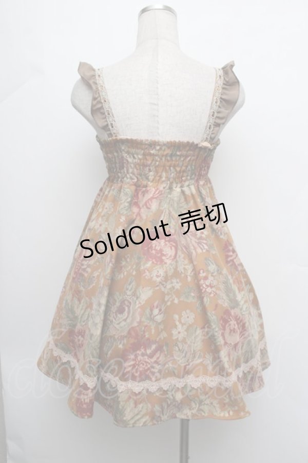 画像3: axes femme / ゴブラン柄チュニック  カラシ S-26-01-08-030-AX-OP-HR-ZS (3)