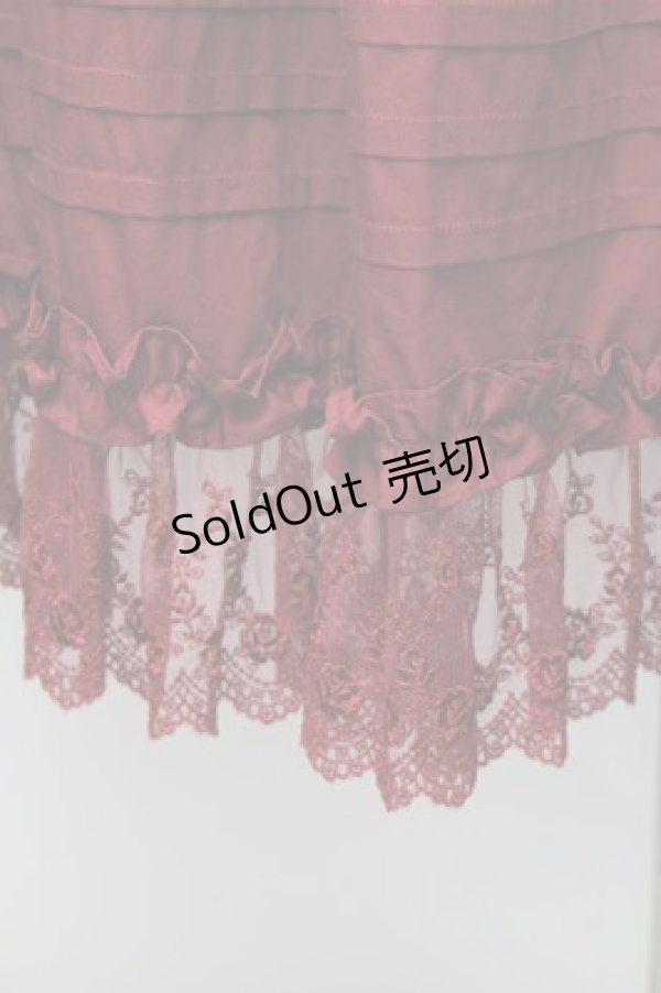 画像3: Innocent World / シャーロットペチスカート M ワイン S-26-01-09-031-IW-SK-AS-ZS (3)