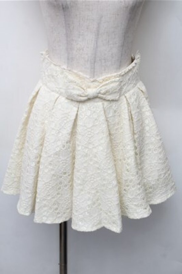 画像1: LIZ LISA / コットンレーススカート  オフ S-26-01-09-038-LO-SK-AS-ZS (1)