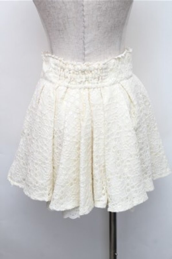 画像2: LIZ LISA / コットンレーススカート  オフ S-26-01-09-038-LO-SK-AS-ZS (2)