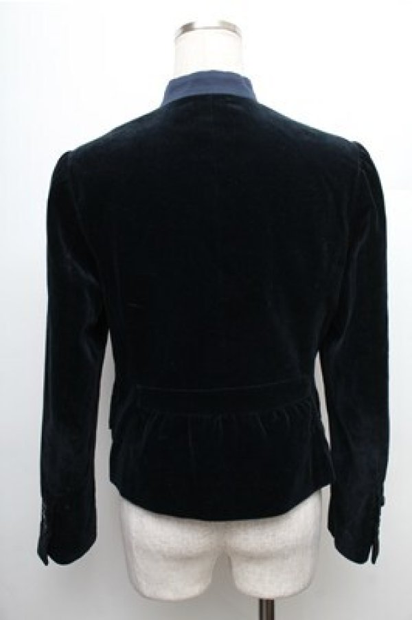 画像2: Jane Marple Dans Le Salon / 別珍ジャケット  濃紺 S-26-01-09-015-JM-JA-AS-ZT008 (2)