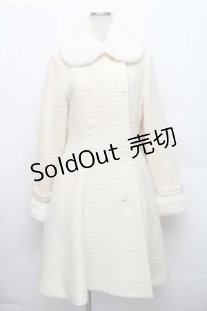 画像: Innocent World / ファンシーツィードコート  アイボリー S-26-01-09-017-IW-CO-HR-ZS
