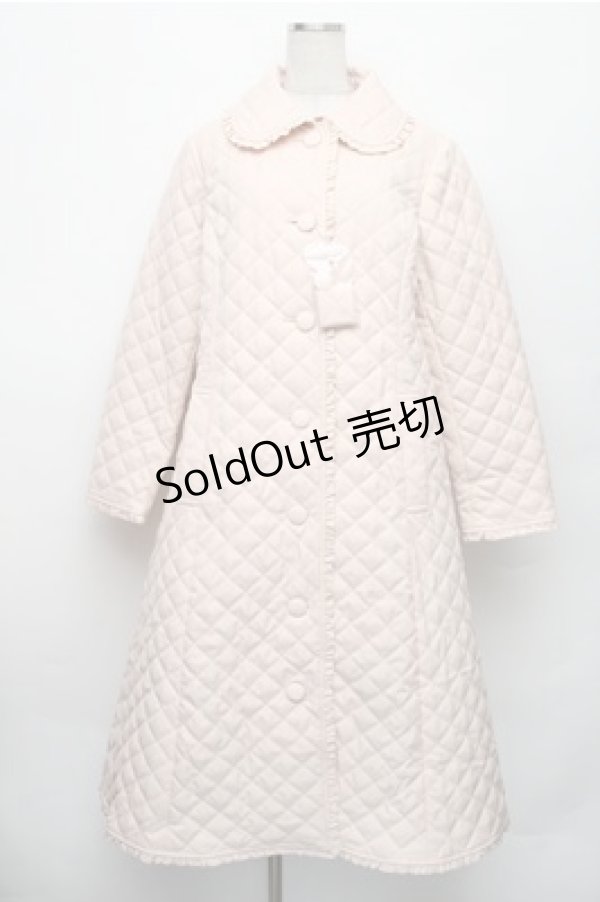 画像1: PINK HOUSE / キルティングロングコート  オフ S-26-01-09-020-LO-CO-AS-ZS (1)