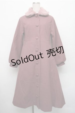 画像: m petit by misako / AM*リボンコート  ピンク S-26-01-09-024-LO-JA-HR-ZTC042