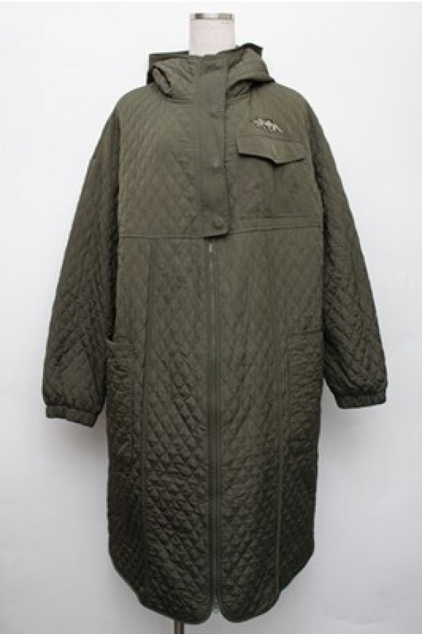 画像1: Candy Stripper / キルティングコート  カーキ S-26-01-09-025-PU-JA-AS-ZTC002 (1)