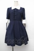 画像1: Rojita / フリルワンピース  紺 S-26-01-10-051-LO-OP-AS-ZS (1)