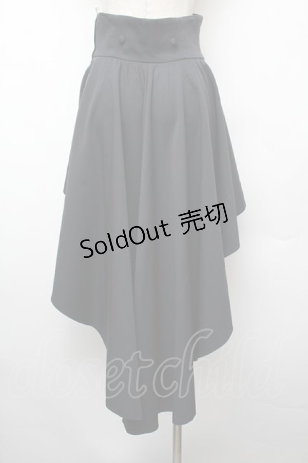 画像3: ATELIER BOZ / ヘクトルロングオーバースカート  黒 S-26-01-10-054-EL-SK-AS-ZS (3)