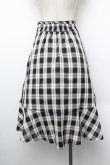 画像3: LODISPOTTO / フリルスカート  黒ｘ白 S-26-01-10-063-LO-SK-AS-ZS (3)