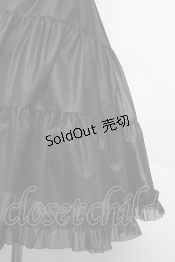 画像3: アトリエフク / フリルパニエ  黒 S-26-01-10-064-EL-SK-AS-ZS (3)