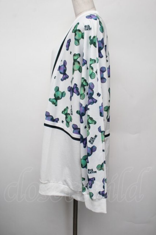 画像2: NieR Clothing / プリントスウェット  白 S-26-01-10-017-PU-TO-AS-ZS (2)